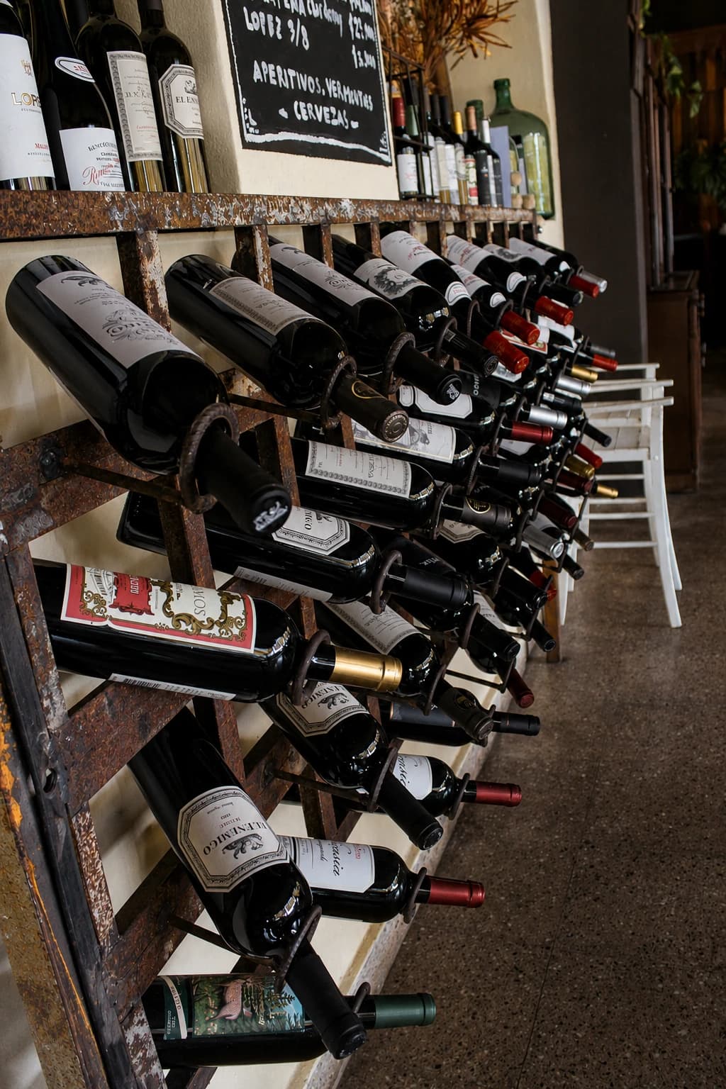 Selección de vinos de la bodega de Aguamadre